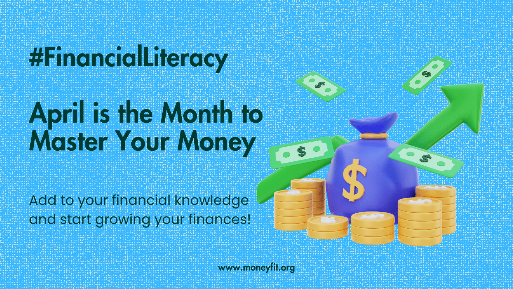 Financial Literacy Month Graphic