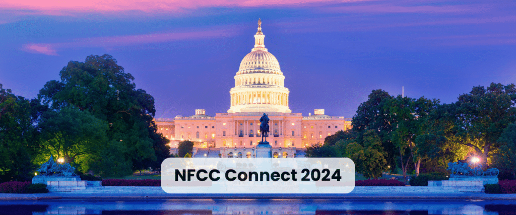 Washington DC at night NFCC Connect 2024